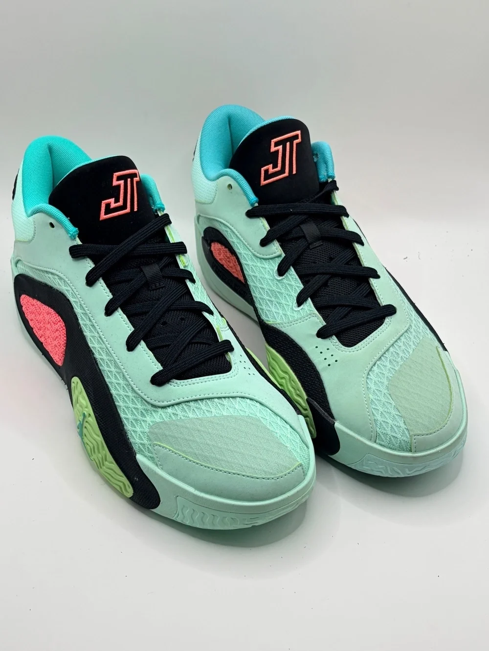 Nike Air Jordan Tatum 2 Vortex Mint Foam Lava Glow Basketball Shoes Size 13